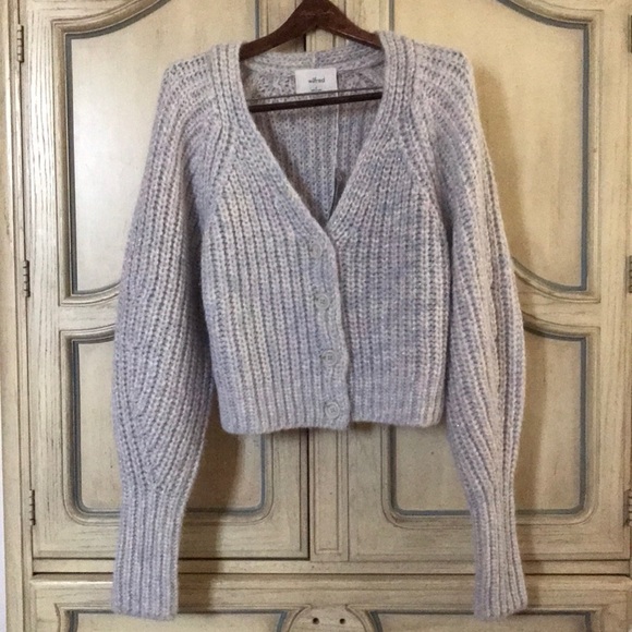 wilfred poesy cardigan